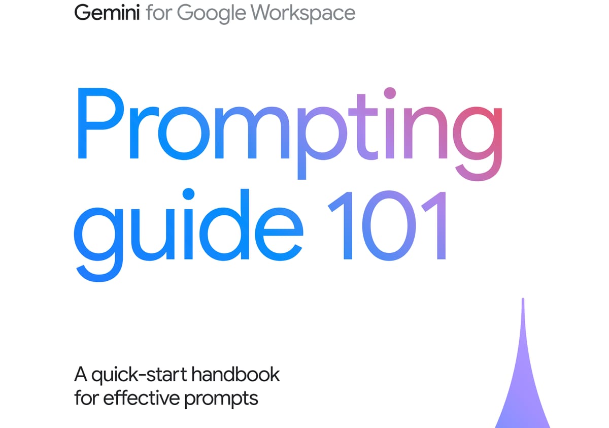 Gemini for Google Workspace 提示词指南 101