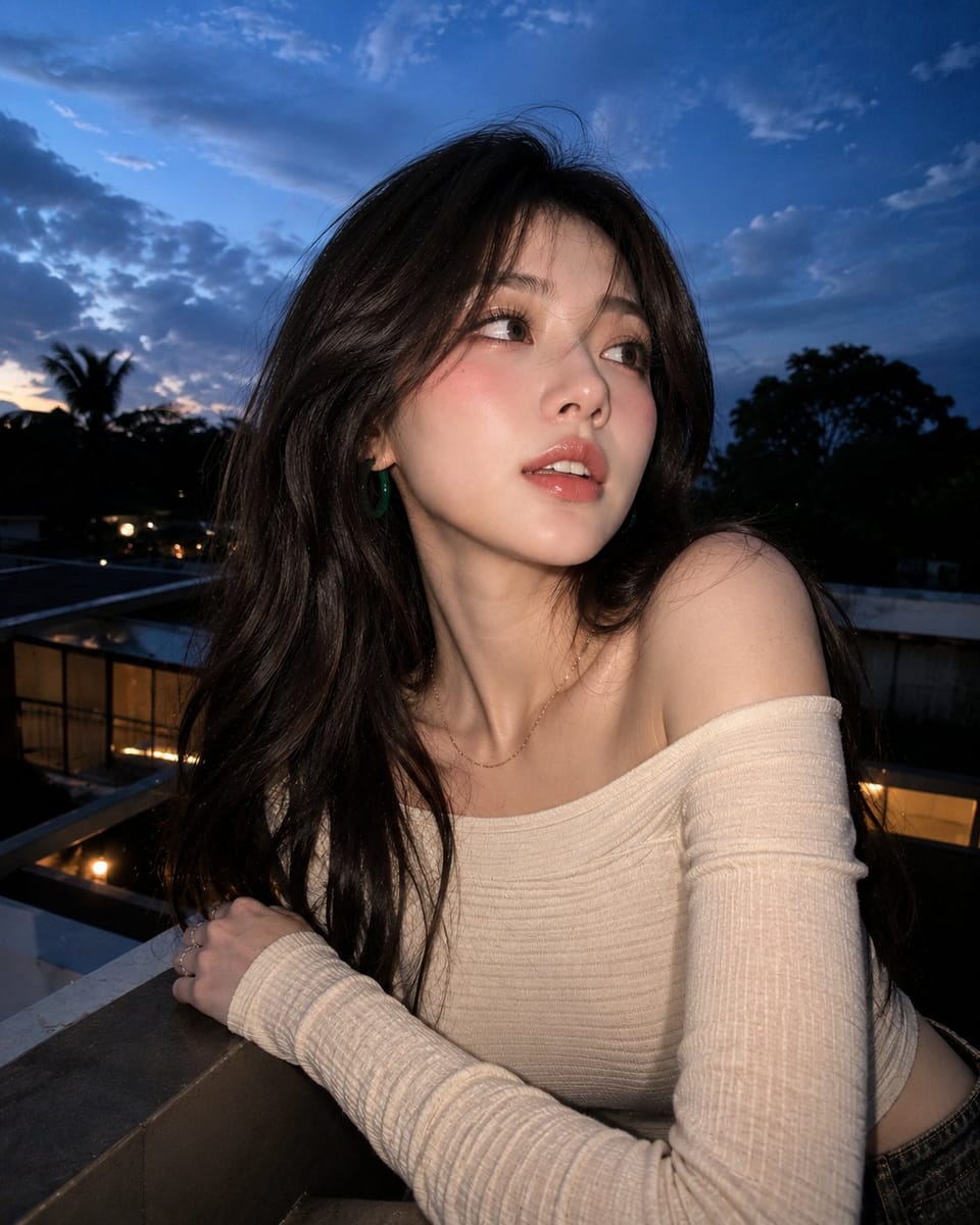 抖音风高角度自拍人像 | 超真实美女写真