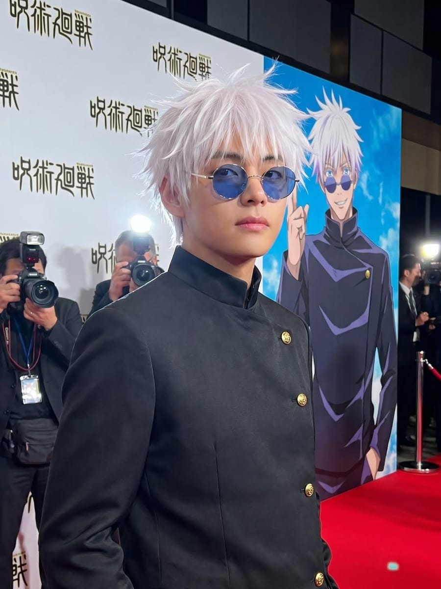 咒术回战真人版首映礼 | 超写实动漫角色红毯摄影大片