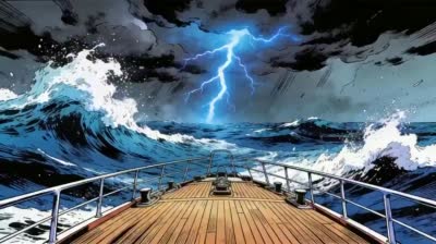 震撼沉船电影场景分镜脚本