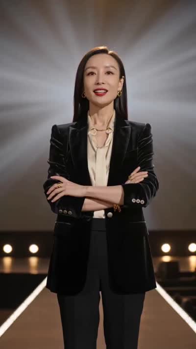 女企业家励志演讲：万人会场激情演绎2026成功宣言