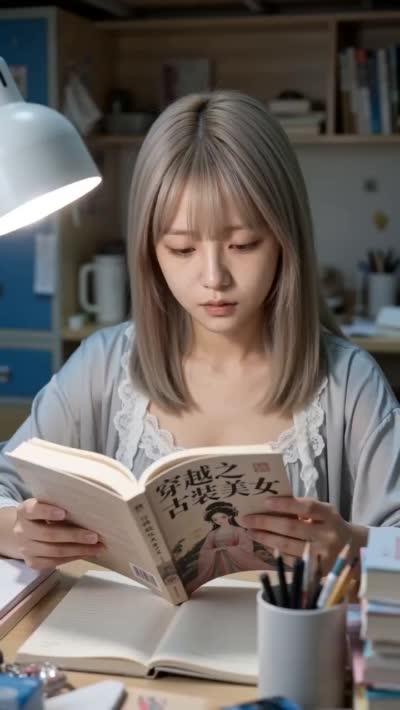 素颜秒变古风妖妃：梦幻光影惊艳变身